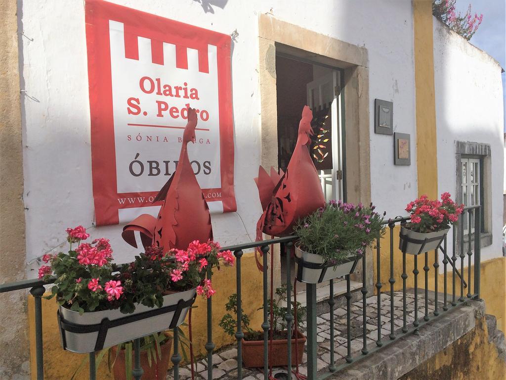 Casa Da Travessa - Obidos Villa Bagian luar foto
